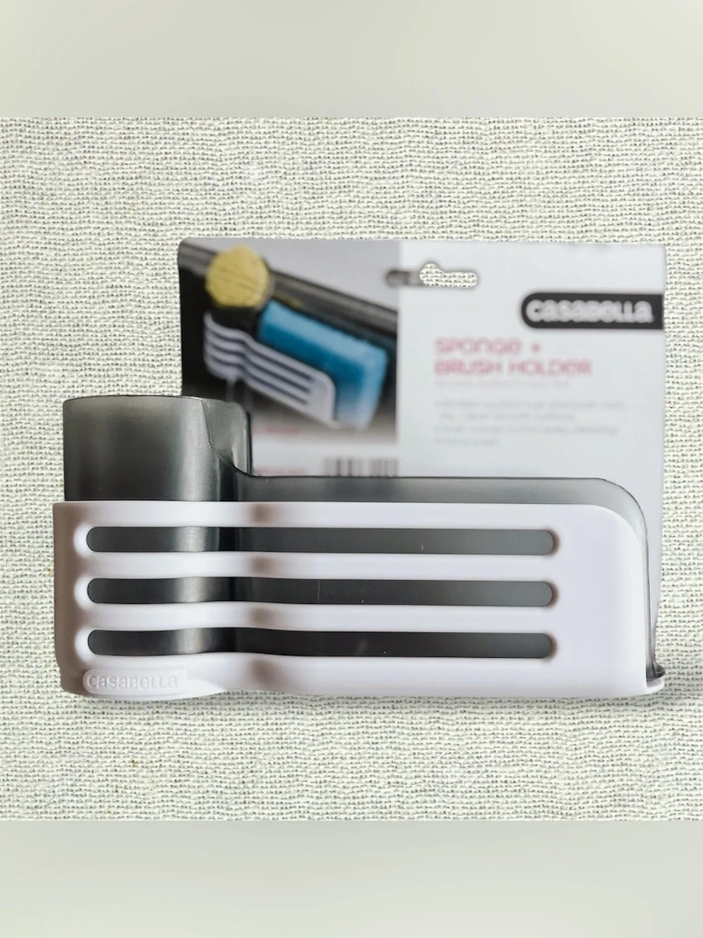 NEW Kitchen Sink Sponge & Dish Brush Holder Organizer